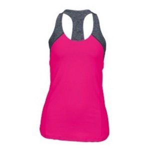 Lululemon Inner Strength Tank Top size 10 Pink/Grey
